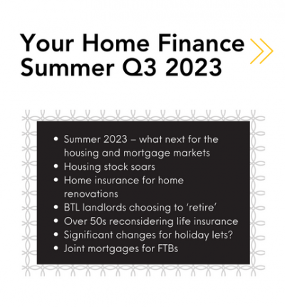 Your Home Finance newsletter: summer Q 3 2023 edition
